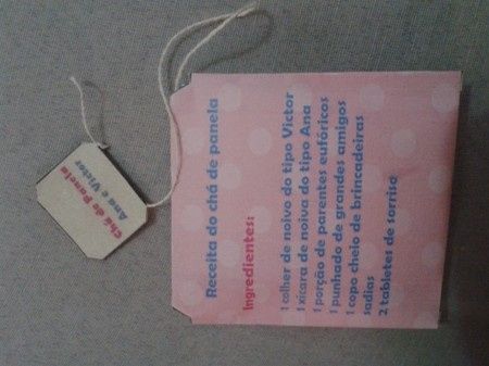 DIY - Meus convites do chá de panela - 6