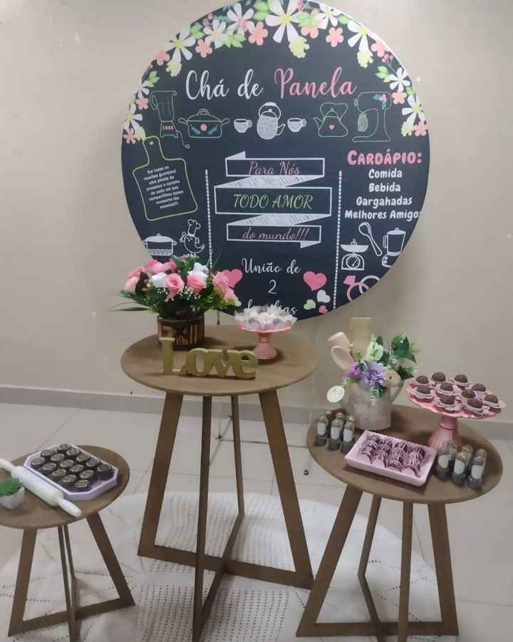 Nosso chá de panela- dicas e conversa - 1