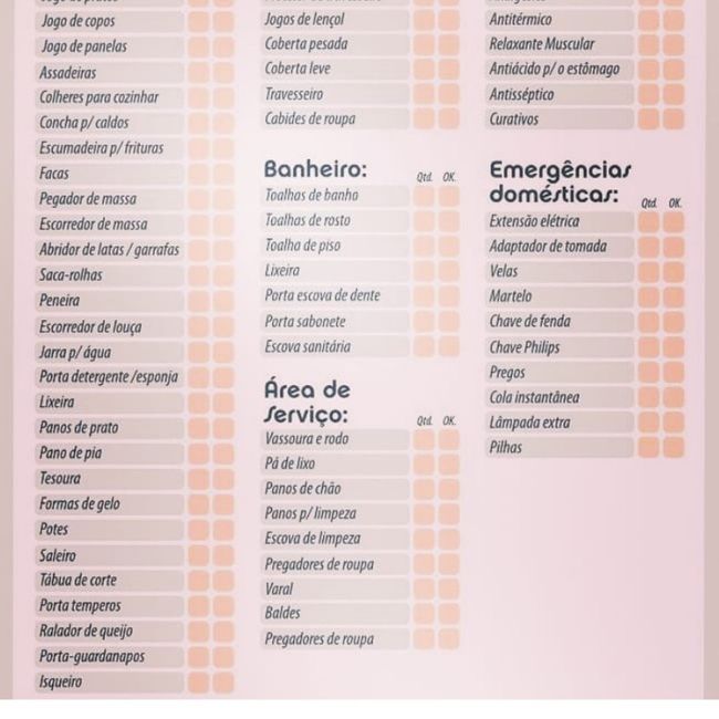 o que comprar num enxoval ? 1