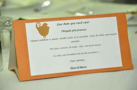 Agradecimentos de mesa