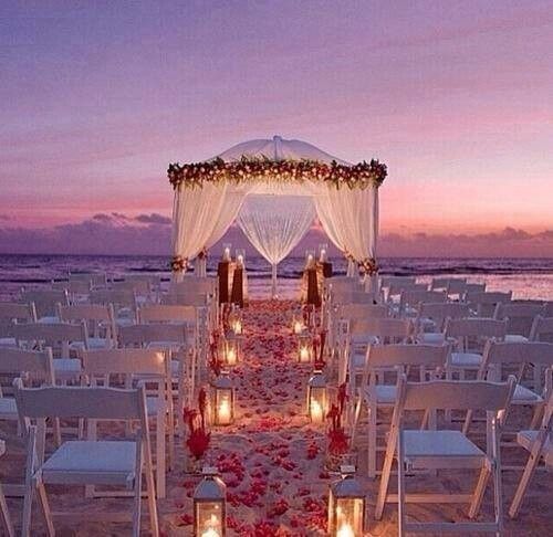 Casamento na praia!