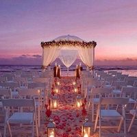 Casamento na praia!