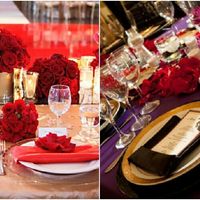 Minhas inspirações , vermelho com dourado - 5