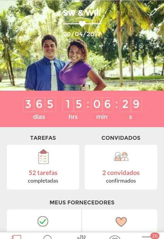 365 dias , 1 ano = coração na mão. - 1