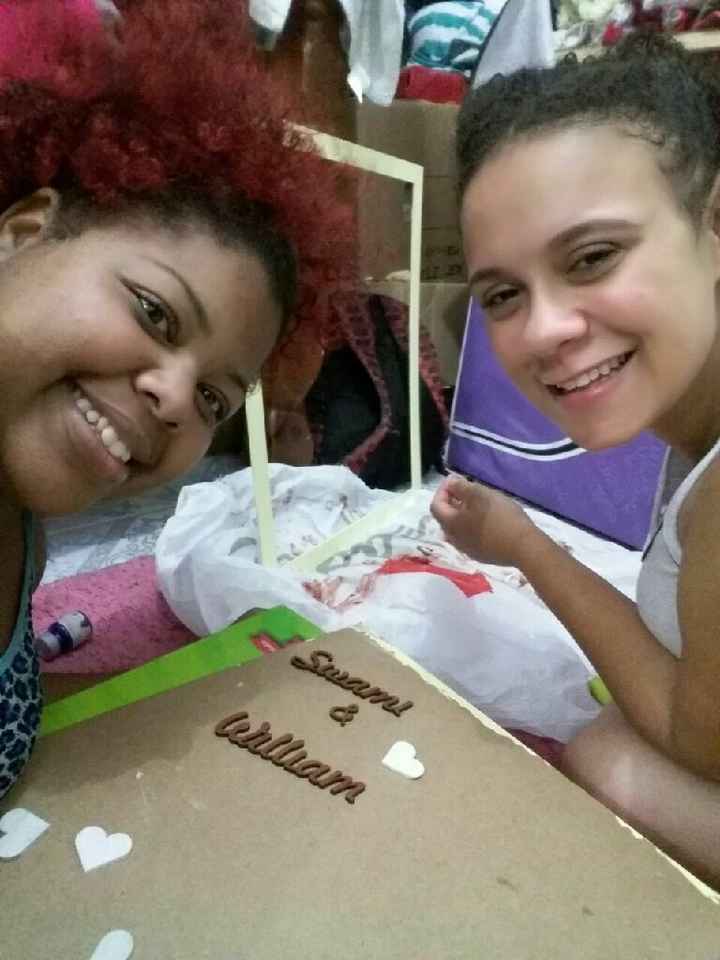 Madrinhas dedicadas....faltam 18 dias - 1