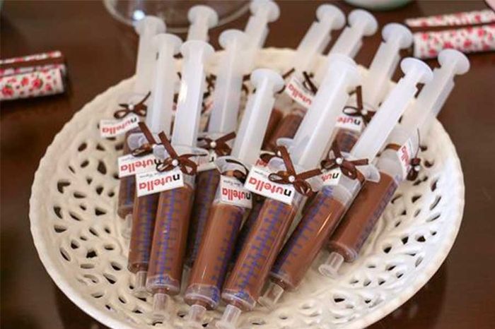 injeção de nutella