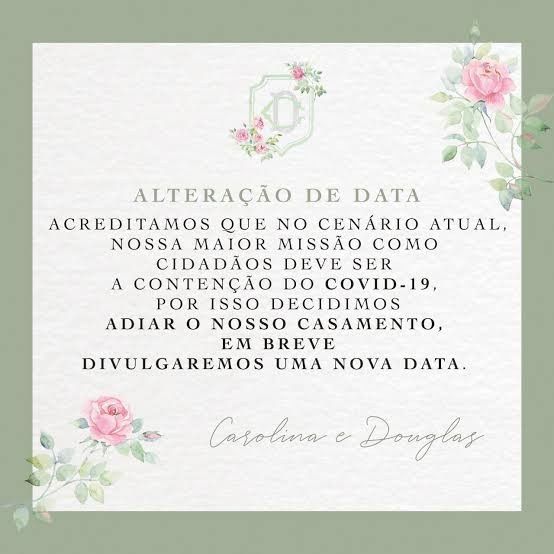 Adiar o casamento ? o que fazer com os convite? Ainda não entreguei nenhum 3