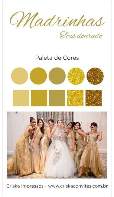 Cor do vestido das Madrinhas e mães! 2