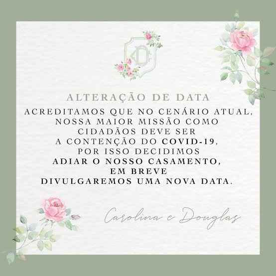 Adiar o casamento ? o que fazer com os convite? Ainda não entreguei nenhum - 3