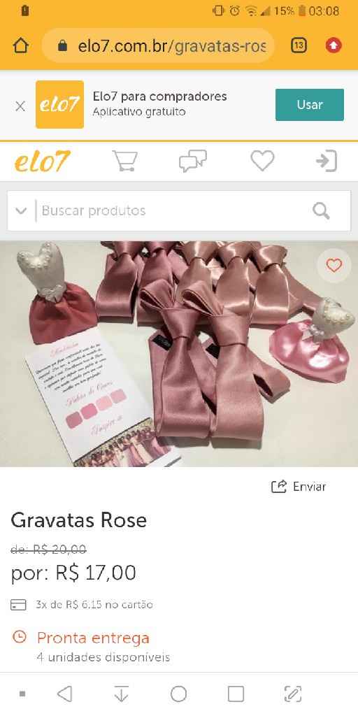 Indicação de fornecedores de gravatas para padrinhos? - 1
