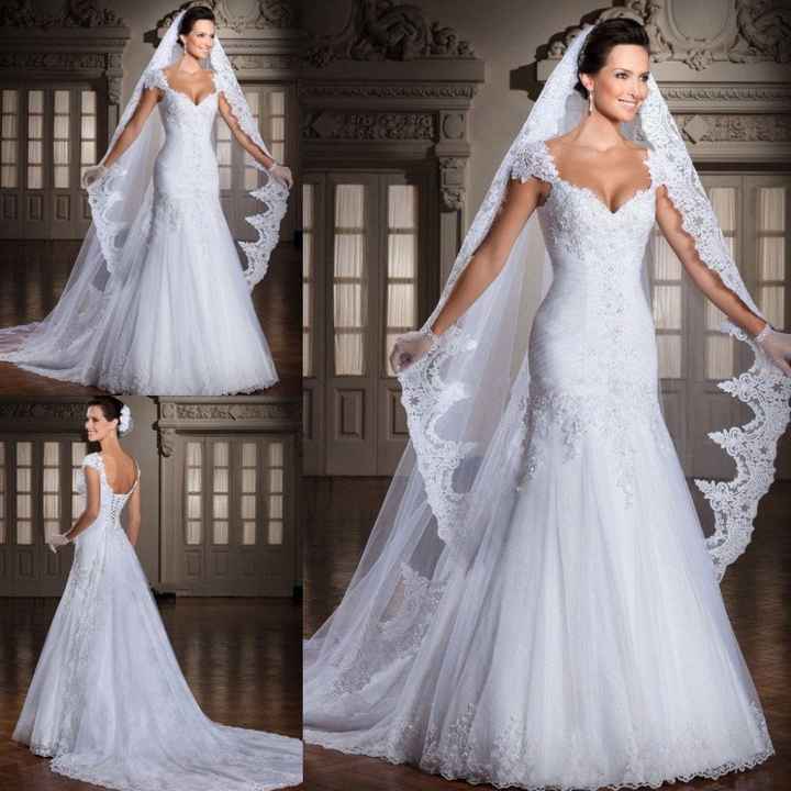 Um look de noiva para a jessica - 1