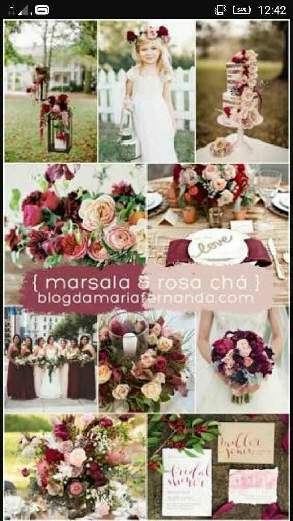 Decoração rosa chá- madrinhas de que cor?ajuda!!!! - 2