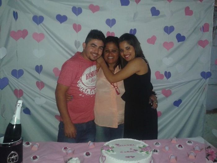 Meus dois amores: noivo e minha rainha
