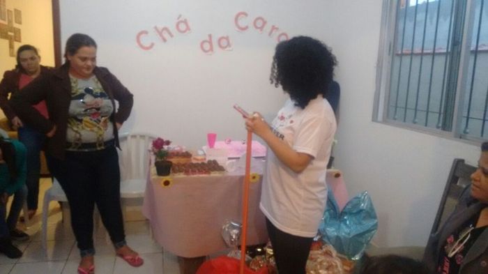 Minha irmã foi a animadora