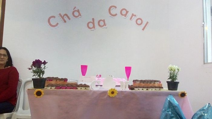 Decoração feita por mim, minhas irmãs e uma colega.