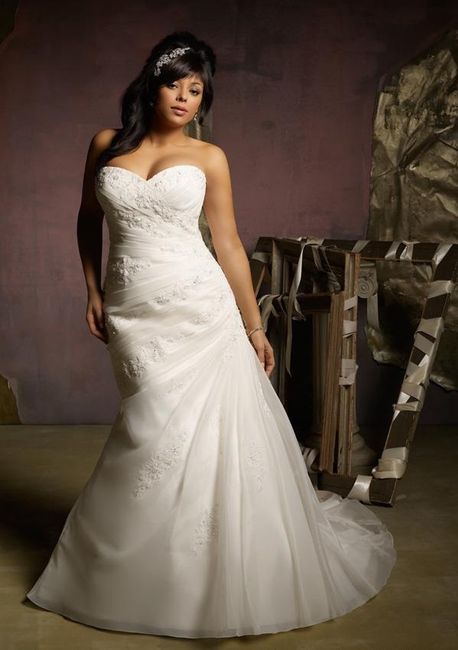 VESTIDO DE NOIVA PLUS SIZE