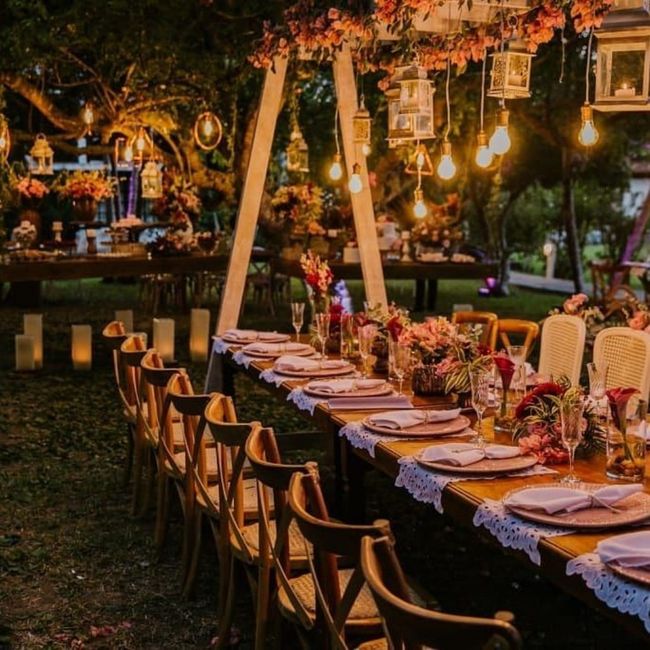 Decoração de casamento no sítio 15