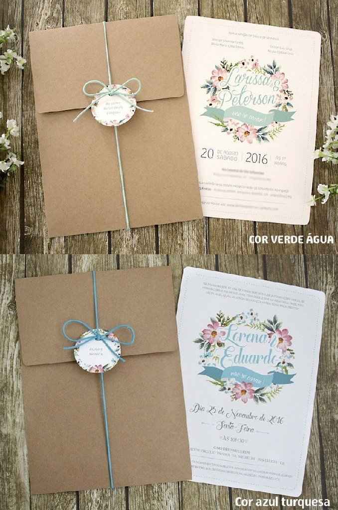 Convite de casamento - 5