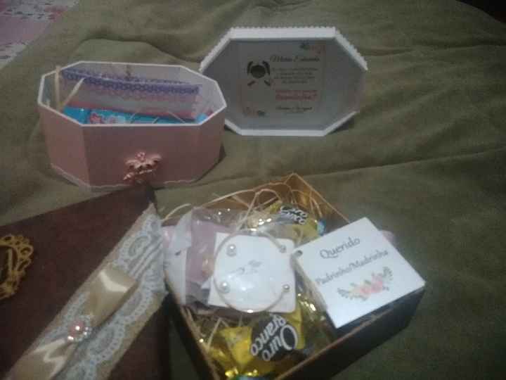 Convite Padrinhos e Daminhas diy - 2