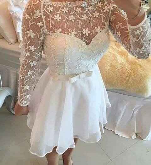 Vestido para depois da festa