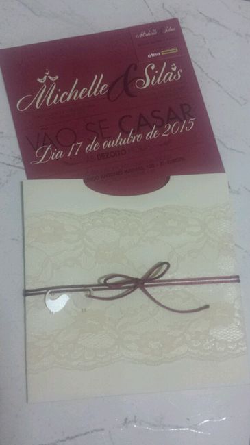 Meu convite de casamento - 2