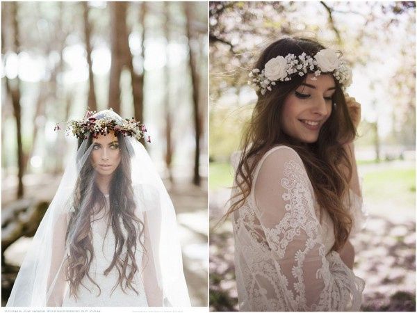 Coroa de flores!