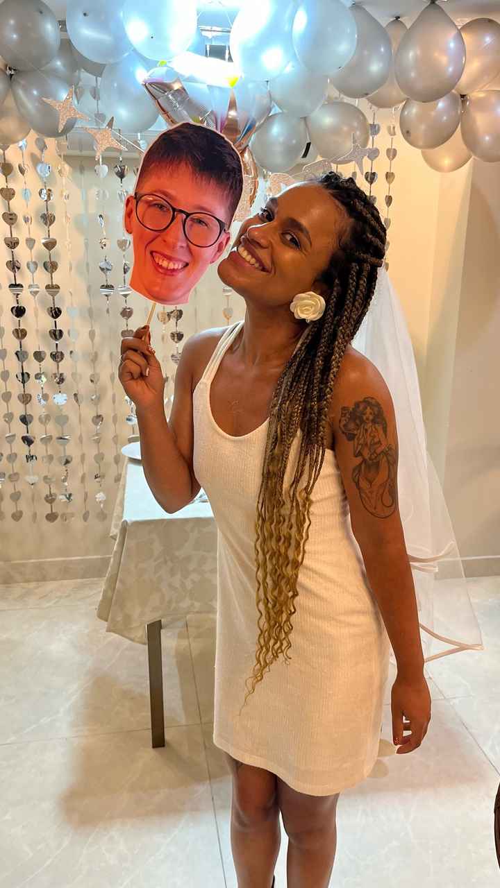 Registros do meu chá de lingerie 🤍 - 1