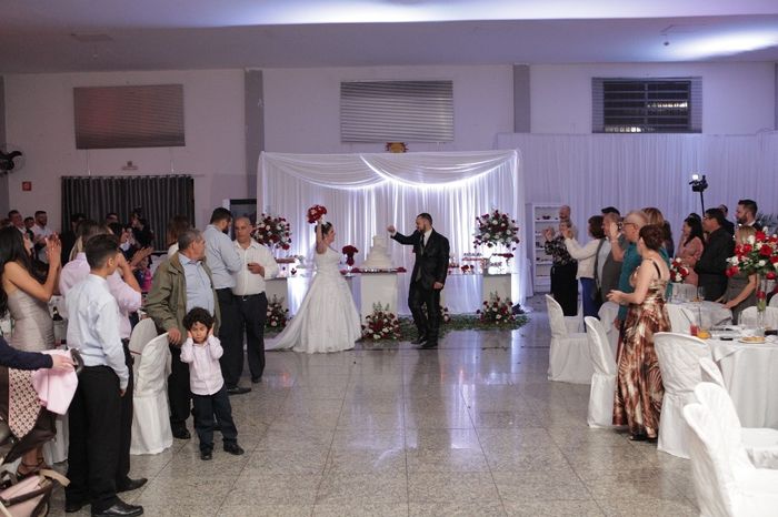 Entrada dos noivos