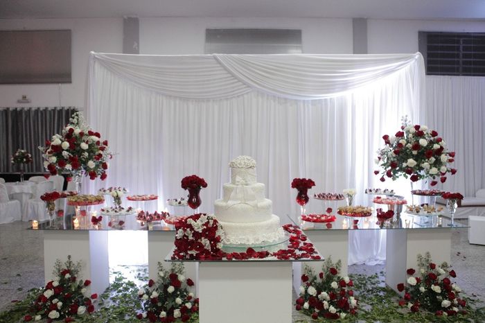 Mesa do bolo