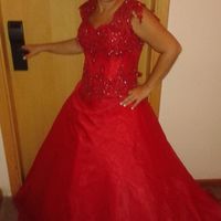 Meu casamento de vermelho
