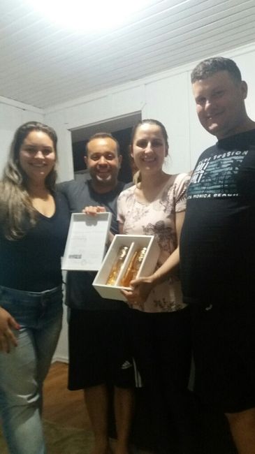 Entrega dos convites dos padrinhos, pajens, damas e pais 8