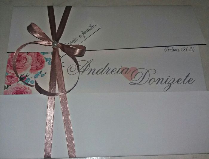 Meu conviteeee! Vem ver!! - 2