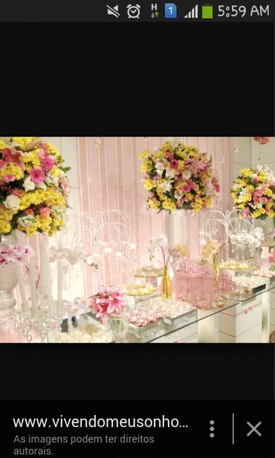 Minha decoração de casamento. - 4