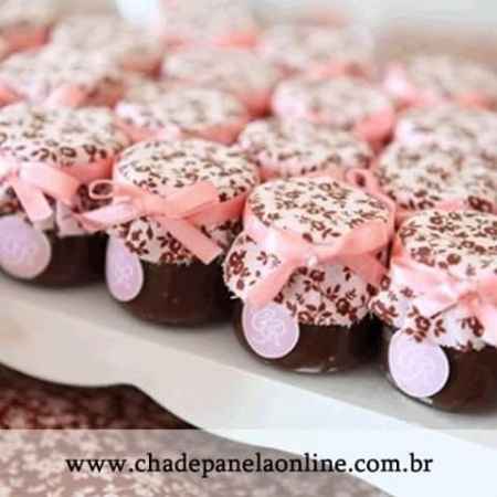 Cha de panela decoração rosa. - 1