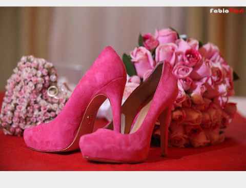 Sapatos para para o wedding day.rosa ou azul tiffany? - 6