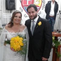 Felicidade dos noivos!