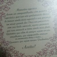 Meu convite dos padrinhos - 1