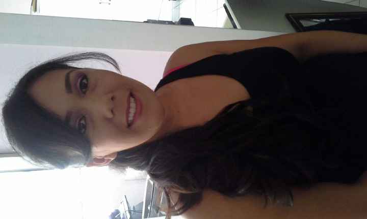 Meu teste de penteado e make!! - 1