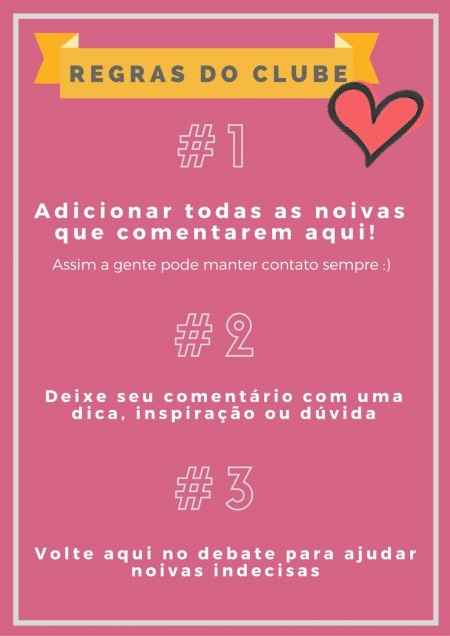 Regras do nosso clubinho