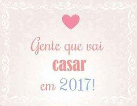 Noivas e noivos de 2017 - 1