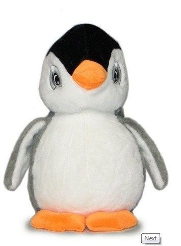 Pinguim de pelucia