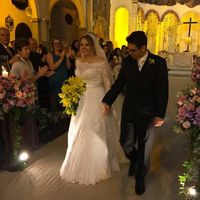 Saída dos noivos ♥
