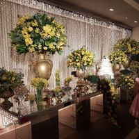 Decoração da recepção