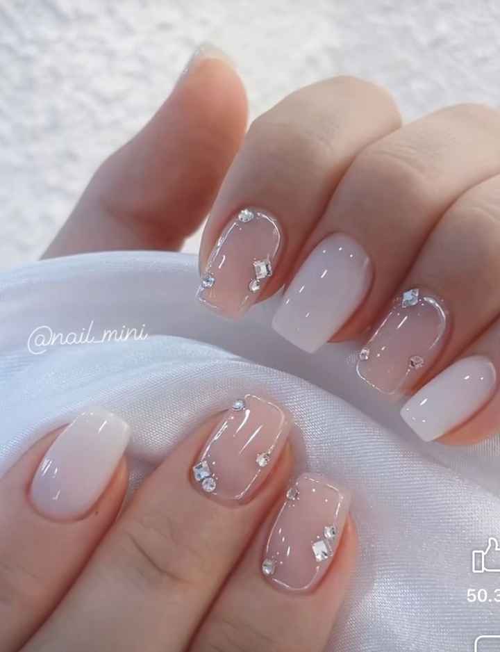Unhas da Noiva 💅 - 2
