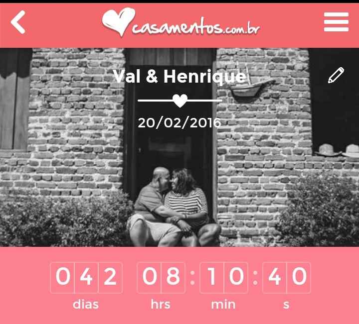 Tá chegando! #42dias #tensa - 1