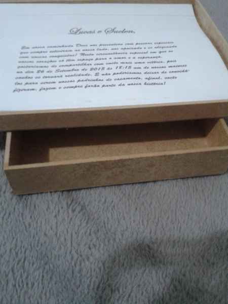 Caixa convite - 1