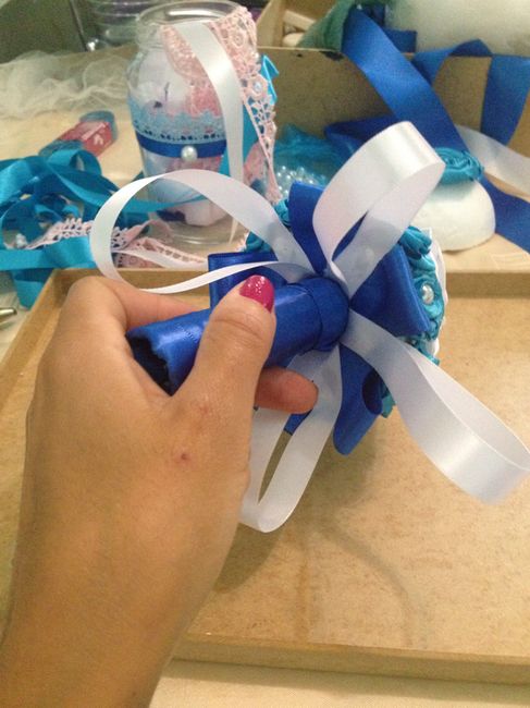 Mini buquê para madrinhas #diy - 2