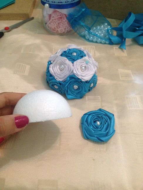 Mini buquê para madrinhas #diy - 4