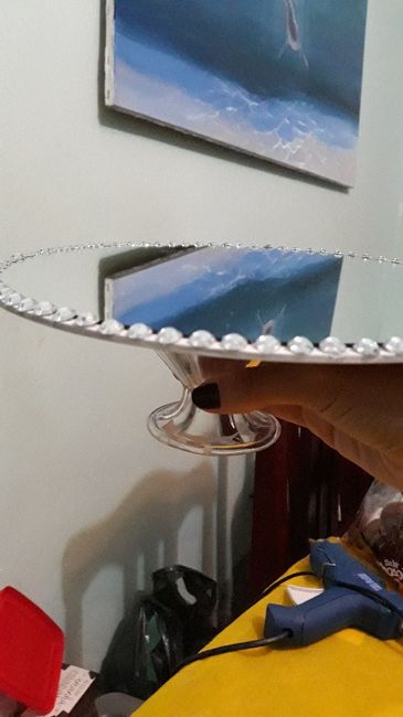Bandejas espelhadas - Mais um Diy!! - 7