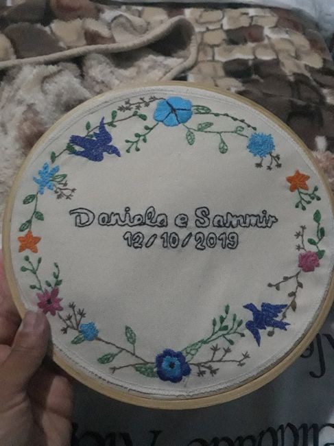Porte aliança- Casamento diy - 1